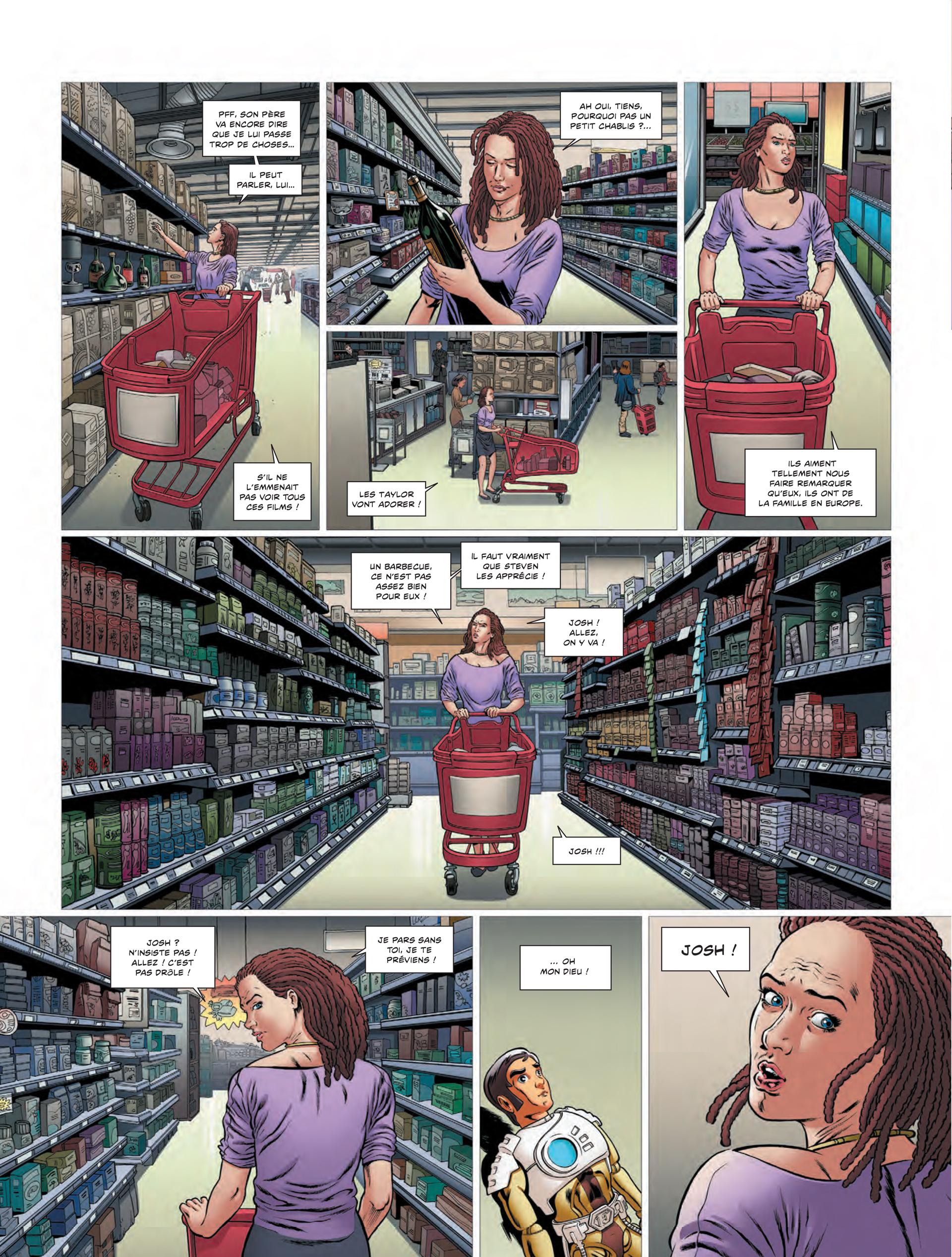 Extrait n°2 de la bd tome 3 par Maxime Chattam