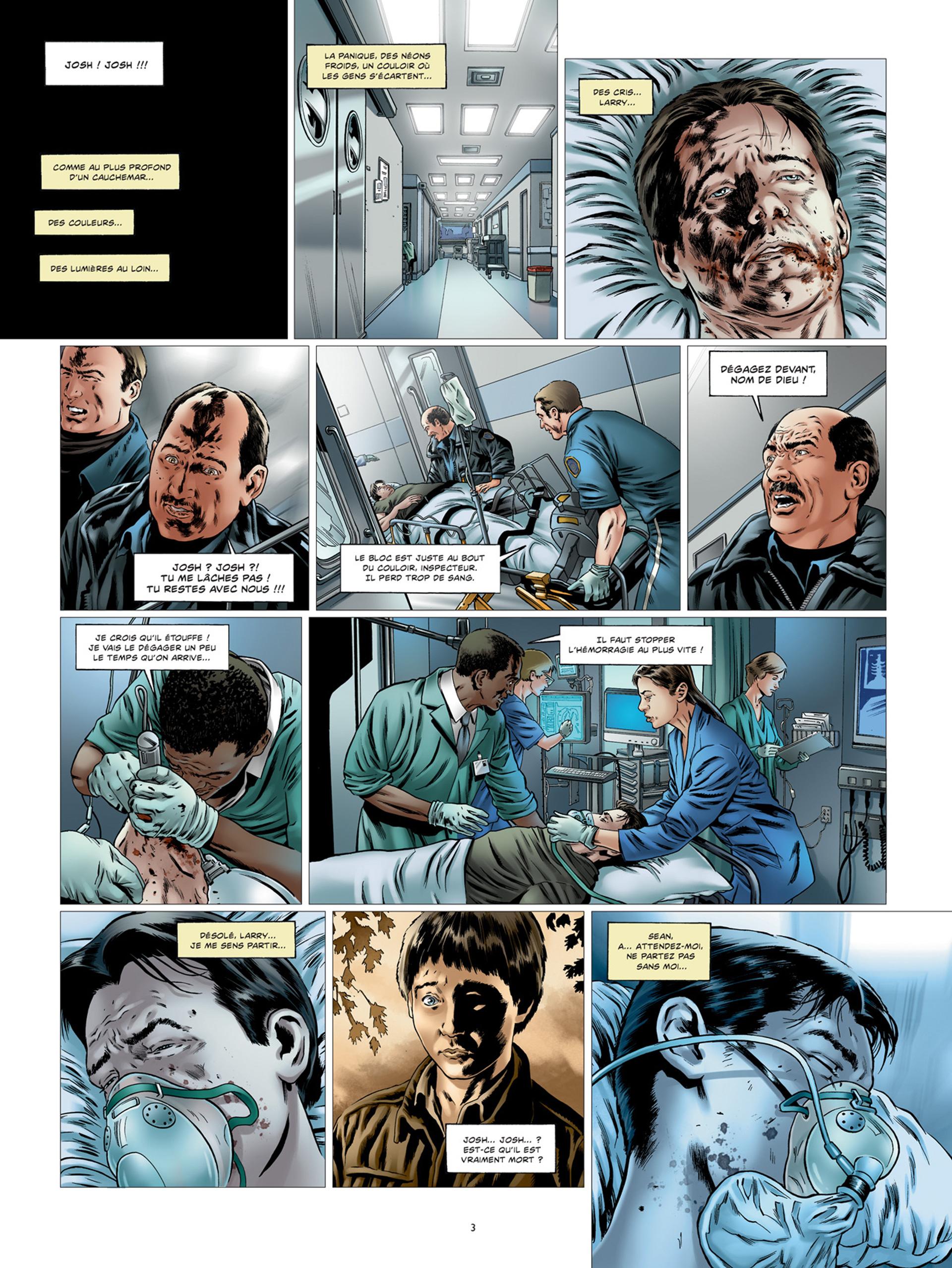Extrait n°1 de la bd tome 2 par Maxime Chattam
