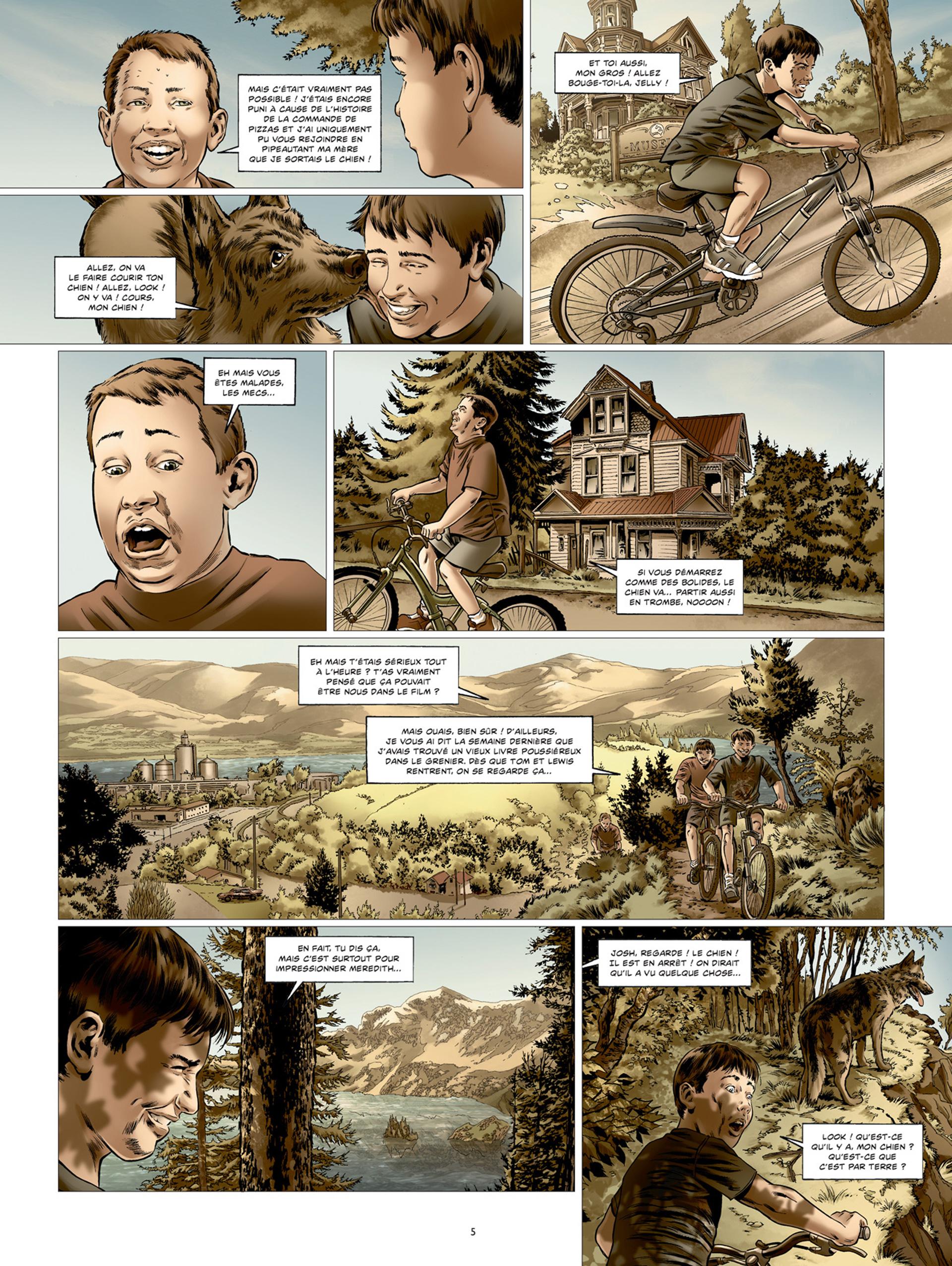Extrait n°3 de la bd tome 2 par Maxime Chattam