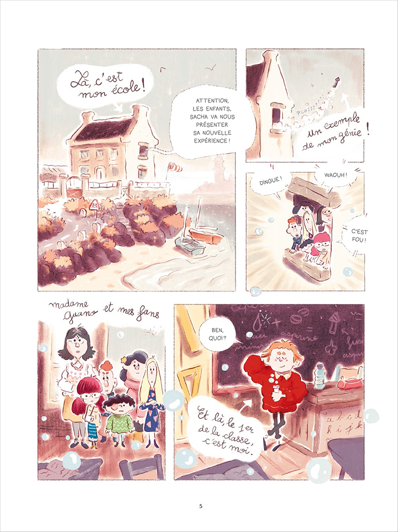 Extrait n°1 de la bd tome 1 par Bastien Quignon