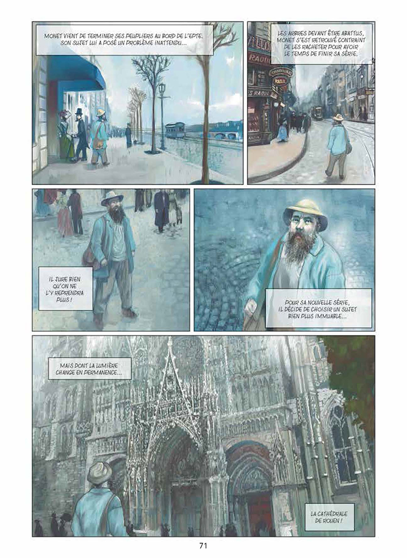 Extrait n°2 de la bd Artips - Histoire(s) de l'Art en BD par Céka