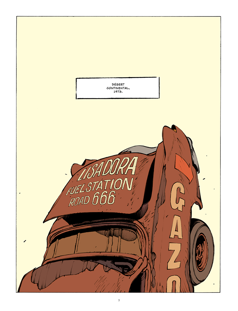 Extrait n°1 de la bd tome 1 par 'Fane