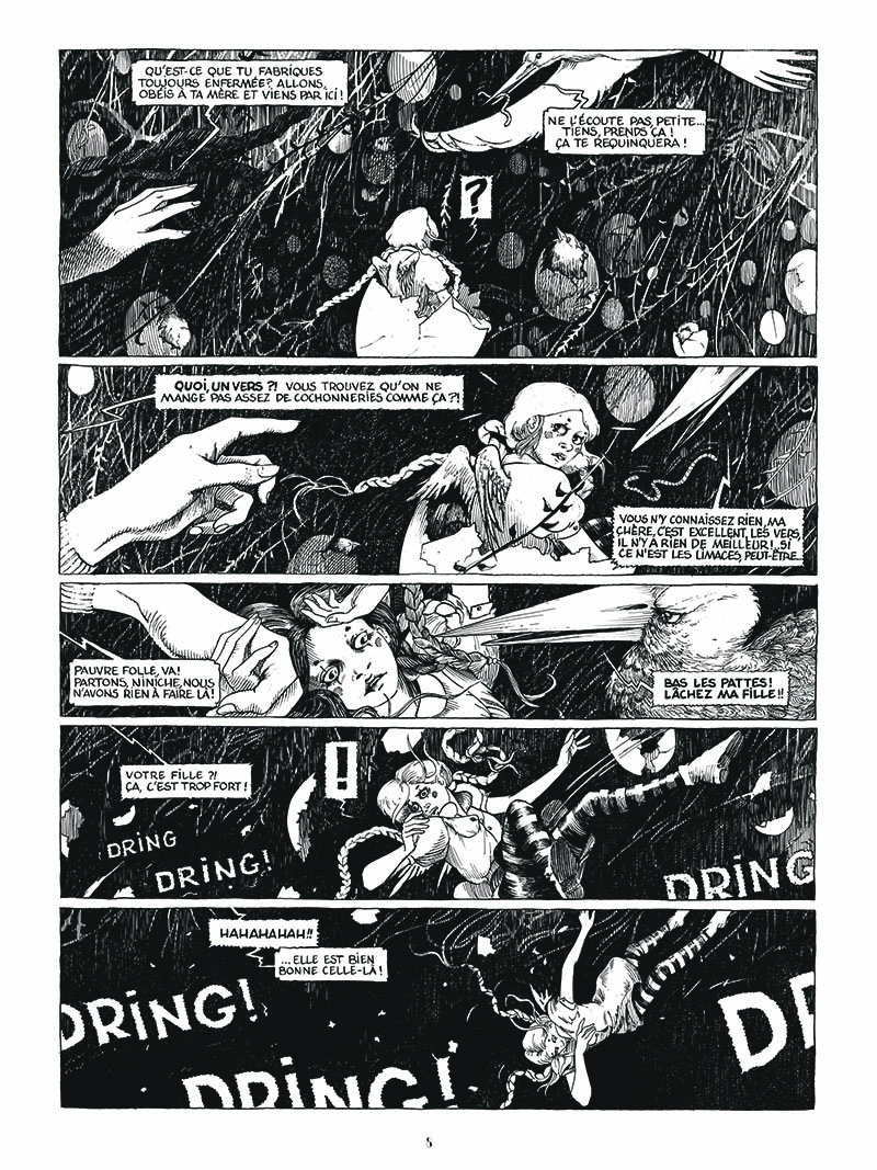 Extrait n°4 de la bd Ornithomaniacs par Daria Schmitt