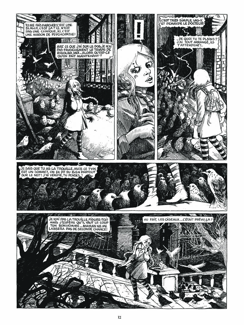 Extrait n°8 de la bd Ornithomaniacs par Daria Schmitt