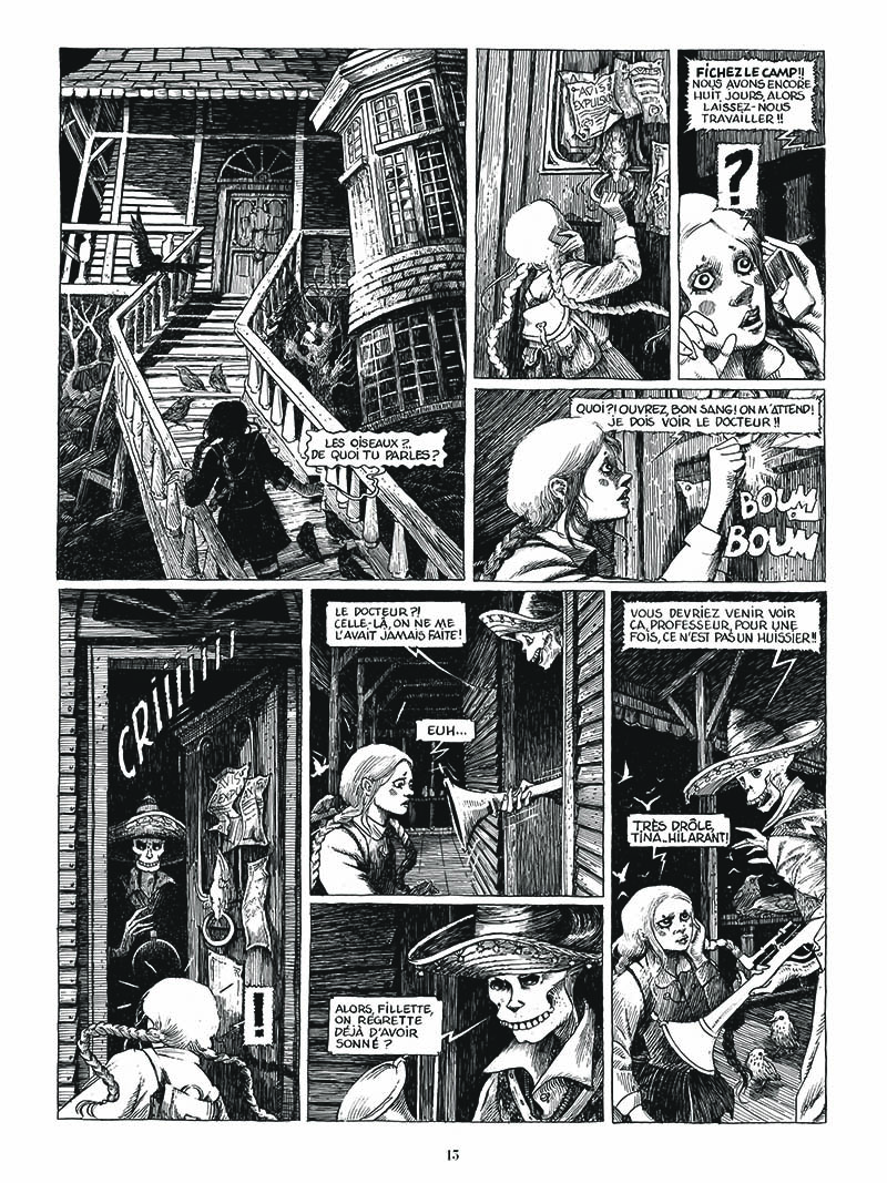 Extrait n°9 de la bd Ornithomaniacs par Daria Schmitt