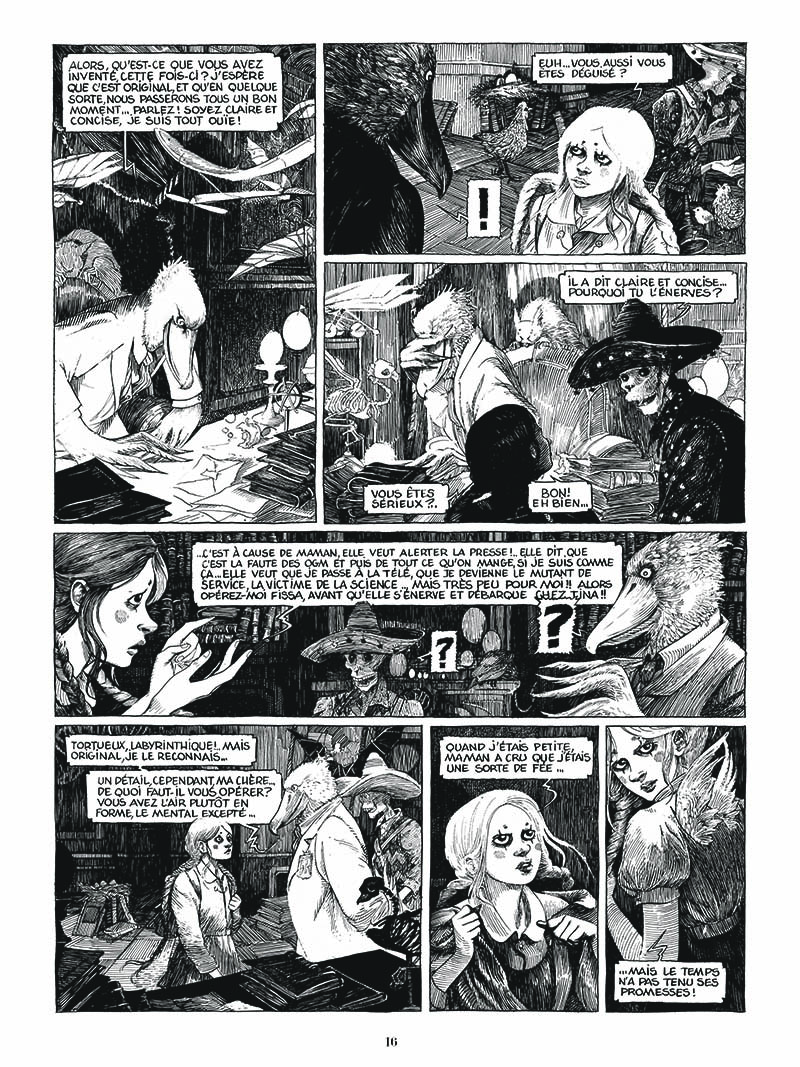 Extrait n°12 de la bd Ornithomaniacs par Daria Schmitt