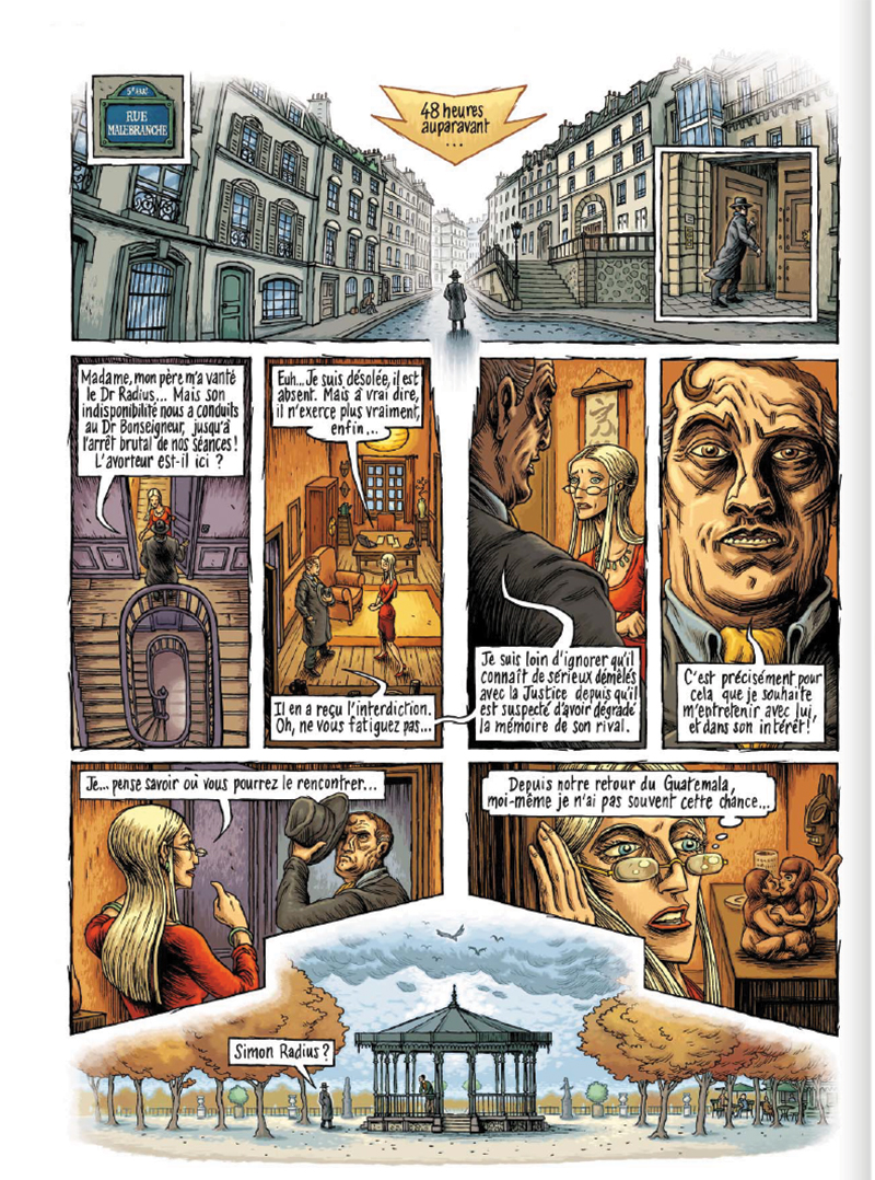Extrait n°2 de la bd par Erwan Courbier