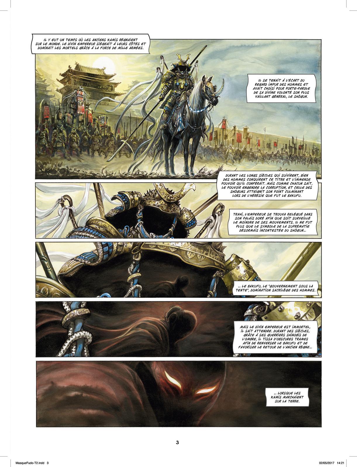 Extrait n°1 de la bd tome 2 par Saverio Tenuta