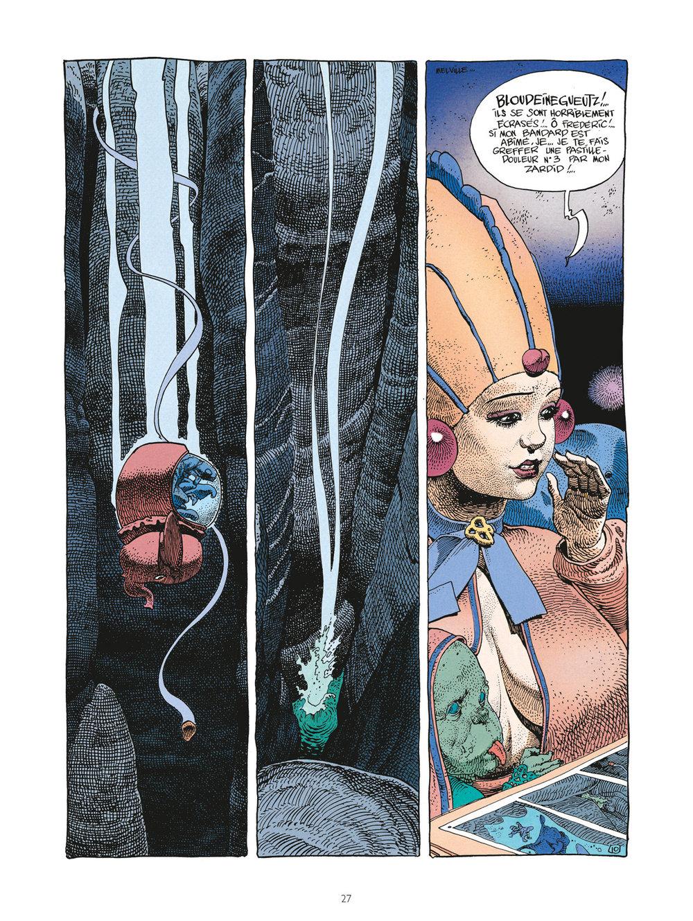 Extrait n°2 de la bd Le Bandard Fou USA par Moebius