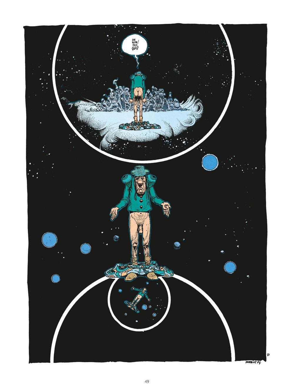 Extrait n°3 de la bd Le Bandard Fou USA par Moebius
