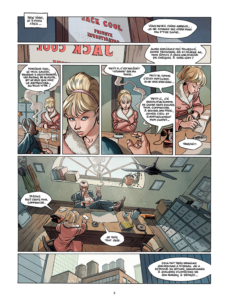 Extrait n°4 de la bd tome 1 par Olivier Mangin