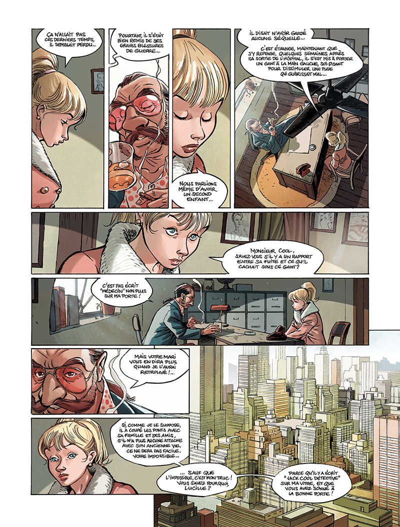 Extrait n°5 de la bd tome 1 par Olivier Mangin