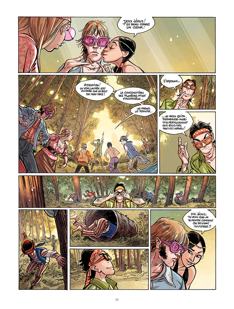 Extrait n°9 de la bd tome 1 par Olivier Mangin