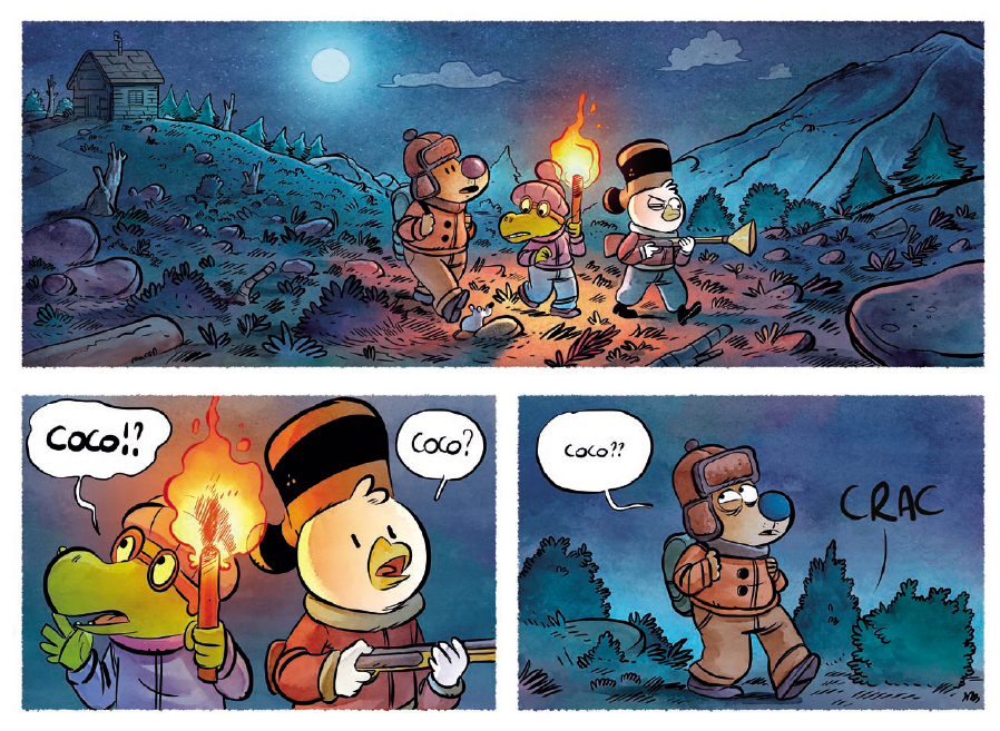 Extrait n°4 de la bd tome 3 par Pog