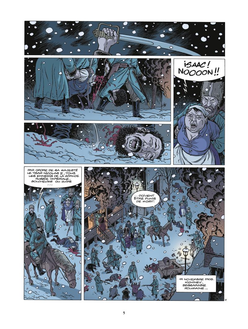 Extrait n°1 de la bd par Fabien Nury