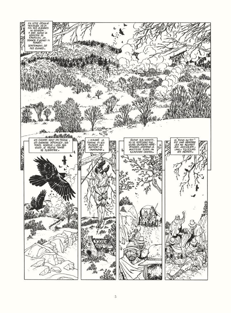 Extrait n°1 de la bd par Patrick Cothias