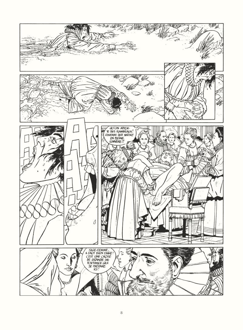 Extrait n°4 de la bd par Patrick Cothias