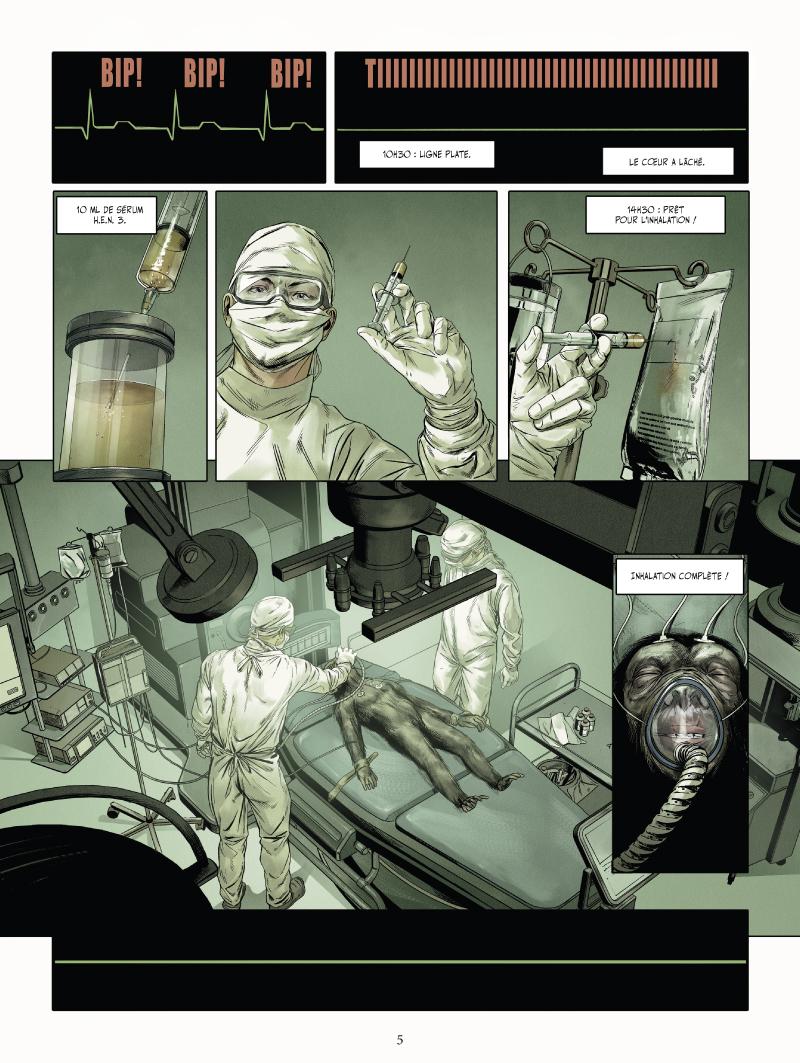 Extrait n°1 du comics tome 1 par Jean-Luc Istin