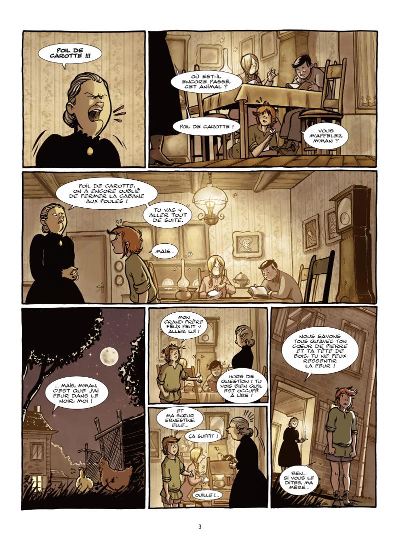 Extrait n°1 Poil de carotte par Cécile