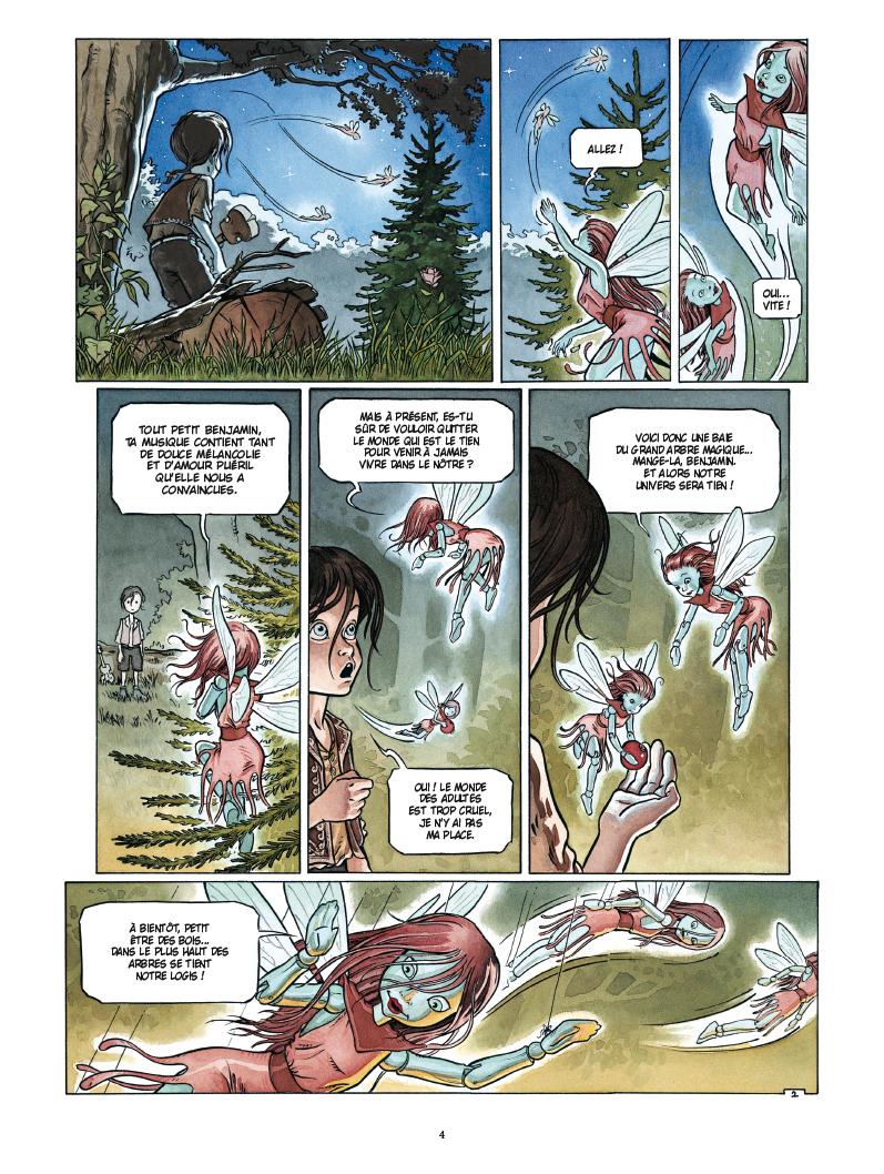 Extrait n°2 de la bd par Mathieu Gallié