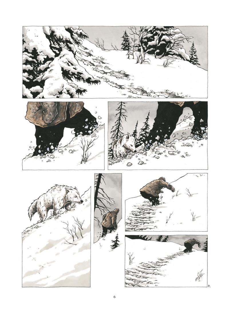 Extrait n°4 Construire un feu - NE par Christophe Chabouté