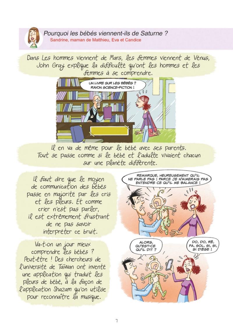 Extrait n°1 Et les bébés viennent de Saturne par Sylvia Douyé