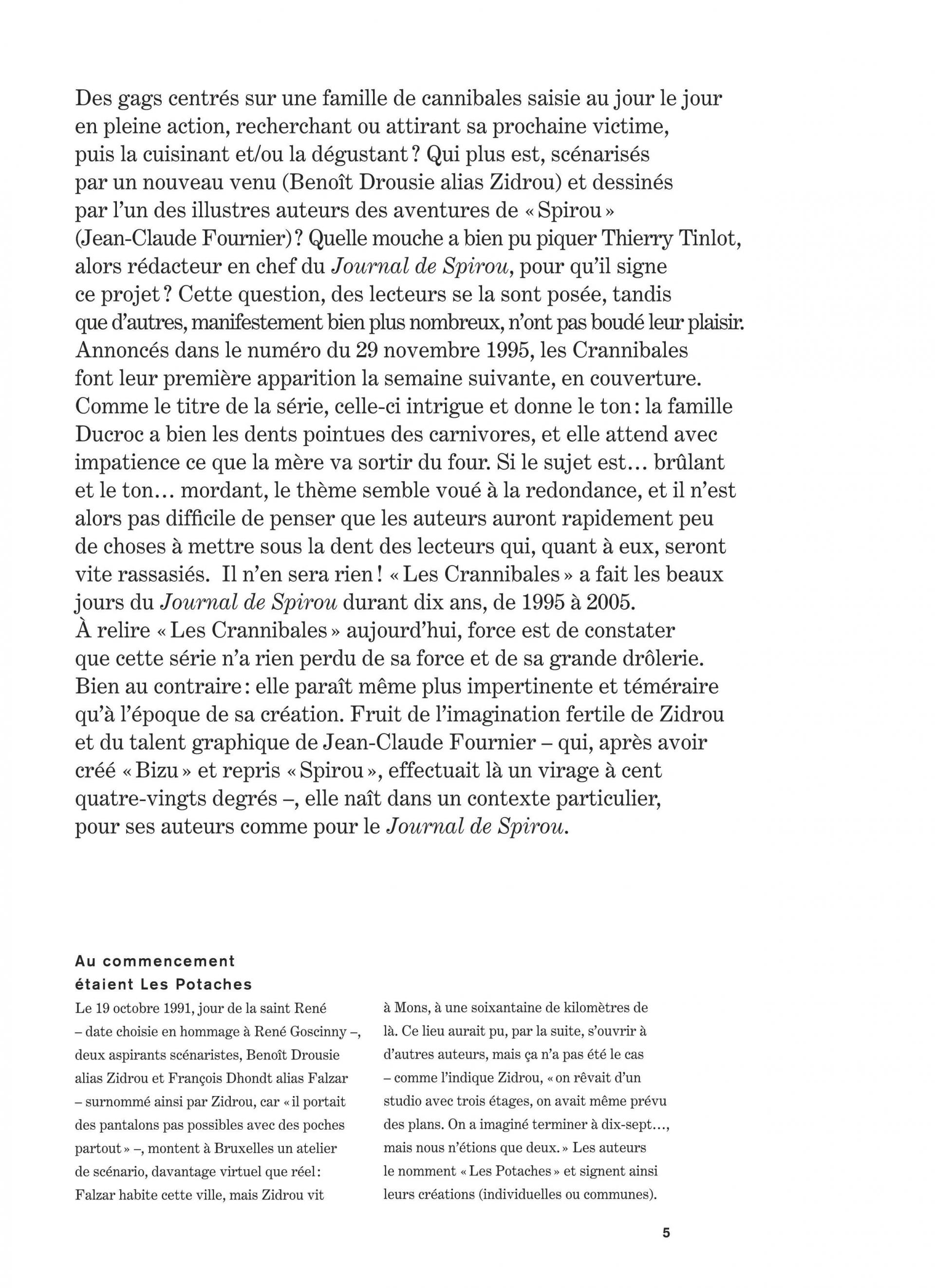 Les Crannibales Intégrale 1