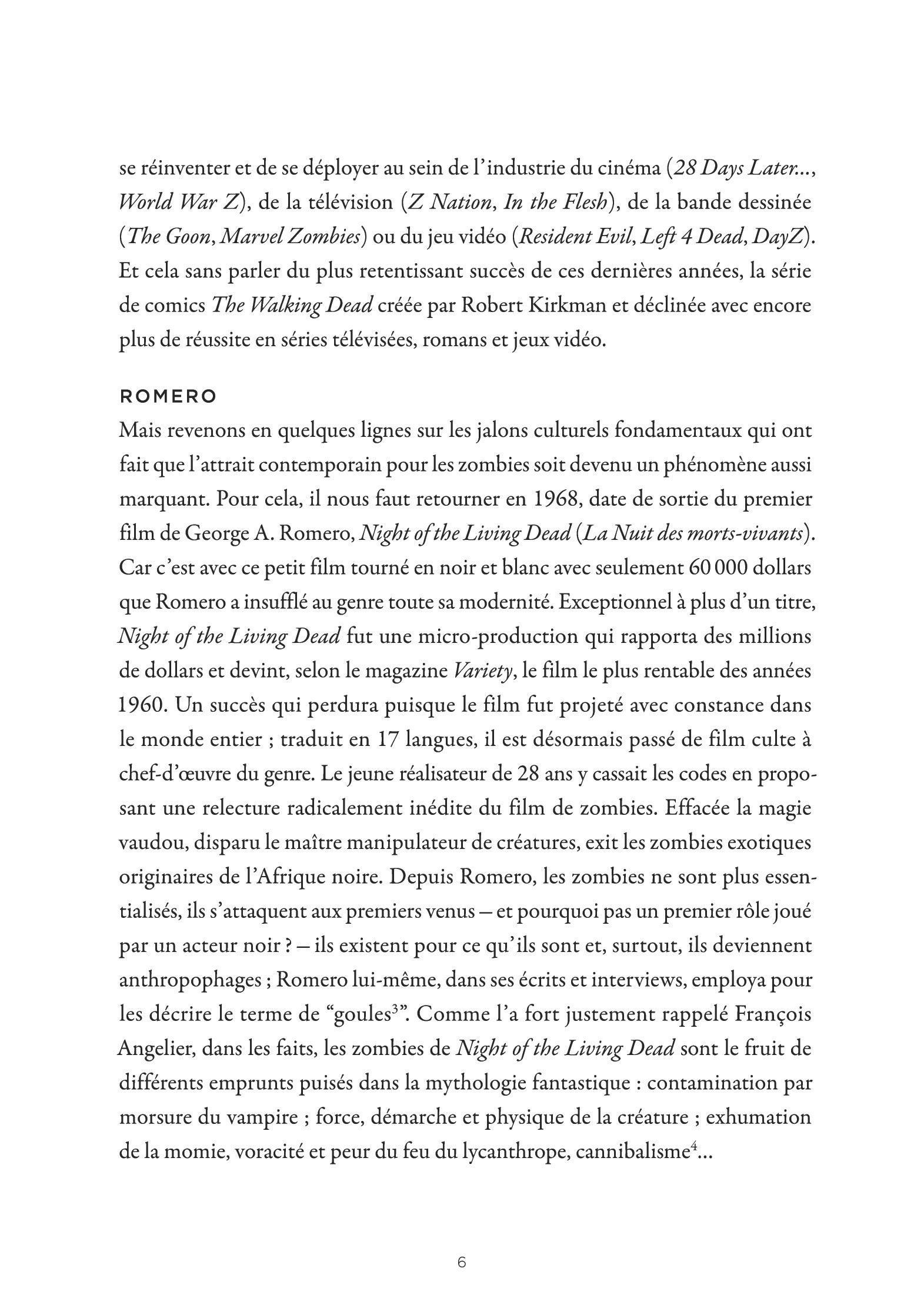Les zombies. La vie au-delà de la mort