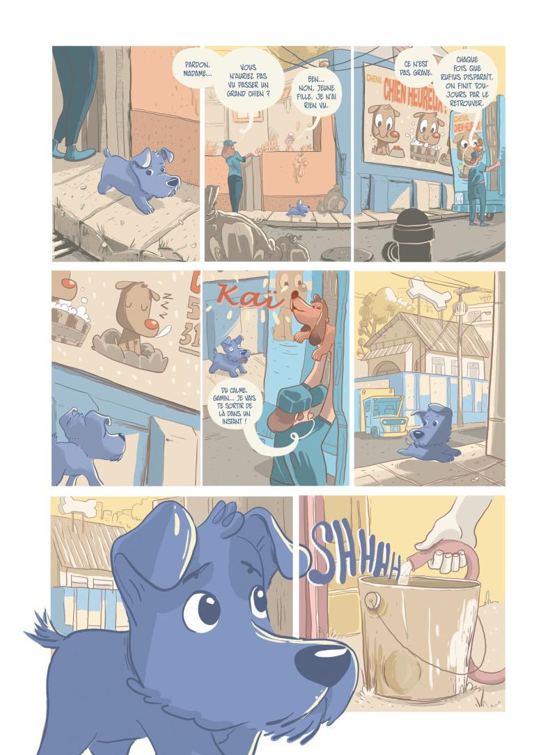 Extrait n°2 de la bd Bidou, une vie de chien
