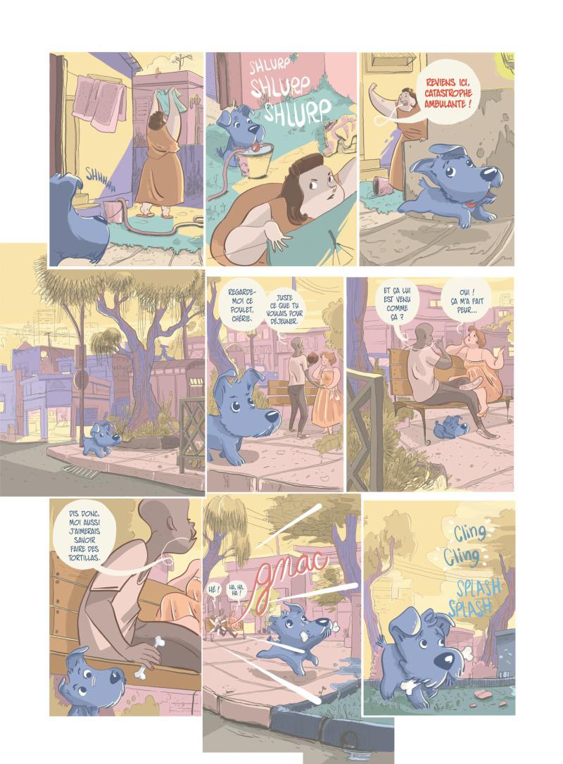 Extrait n°3 de la bd Bidou, une vie de chien