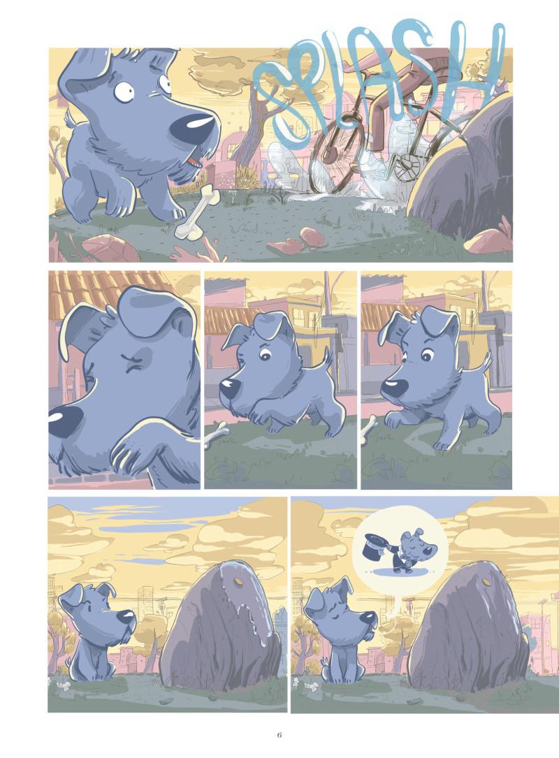 Extrait n°4 de la bd Bidou, une vie de chien