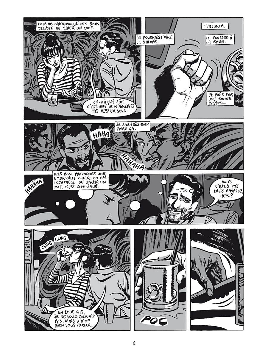Extrait n°4 de la bd L'Homme gribouillé par Serge Lehman