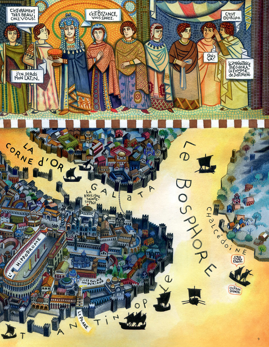 Extrait n°3 de la bd Le Moyen Âge par Florent Chavouet
