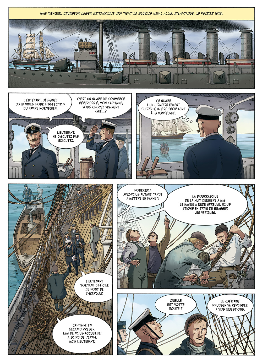 Extrait n°2 de la bd tome 1 par Philippe Thirault