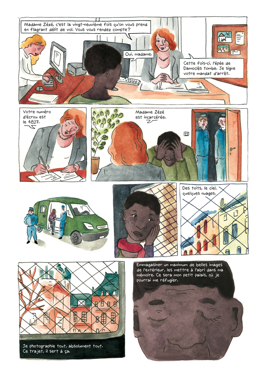 Extrait n°2 de la bd La ballade des dangereuses