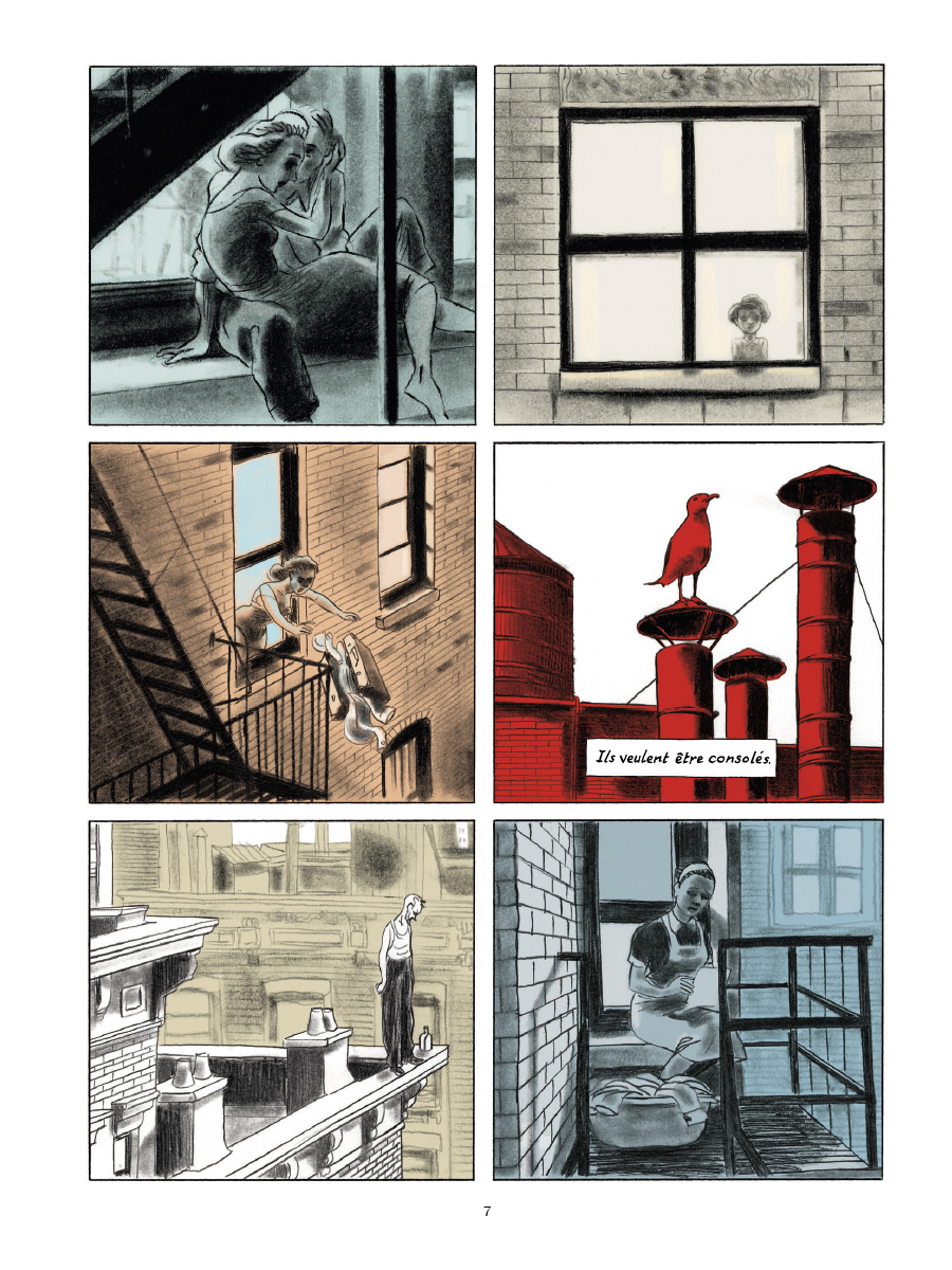Extrait n°3 de la bd Gramercy Park par Christian Cailleaux