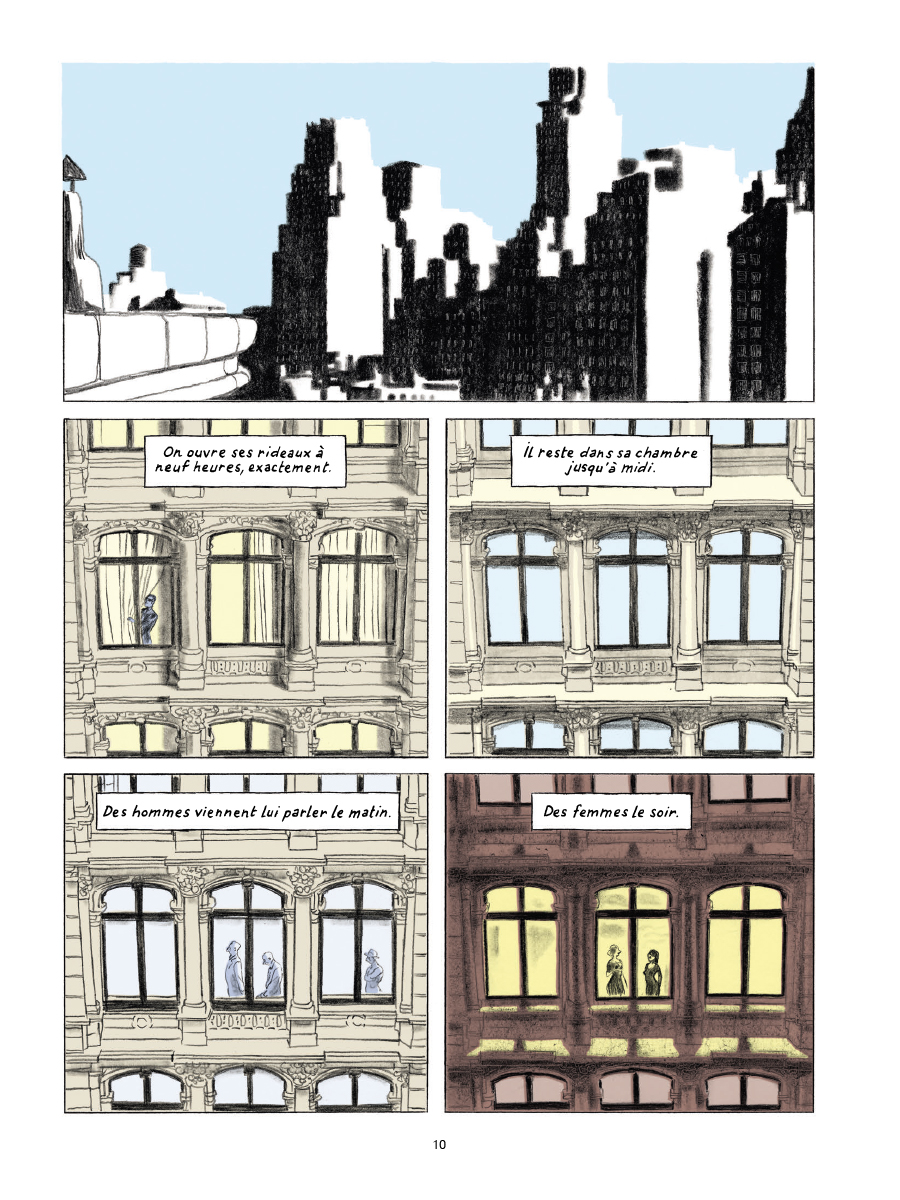 Extrait n°6 de la bd Gramercy Park par Christian Cailleaux