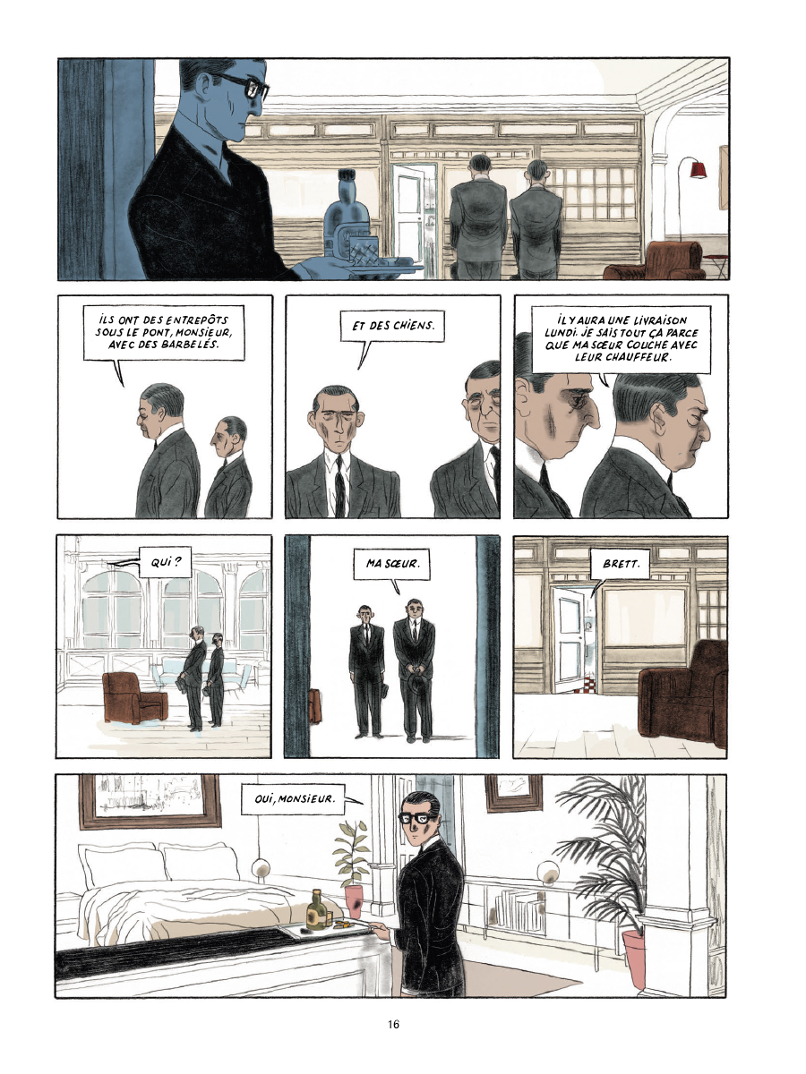Extrait n°12 de la bd Gramercy Park par Christian Cailleaux