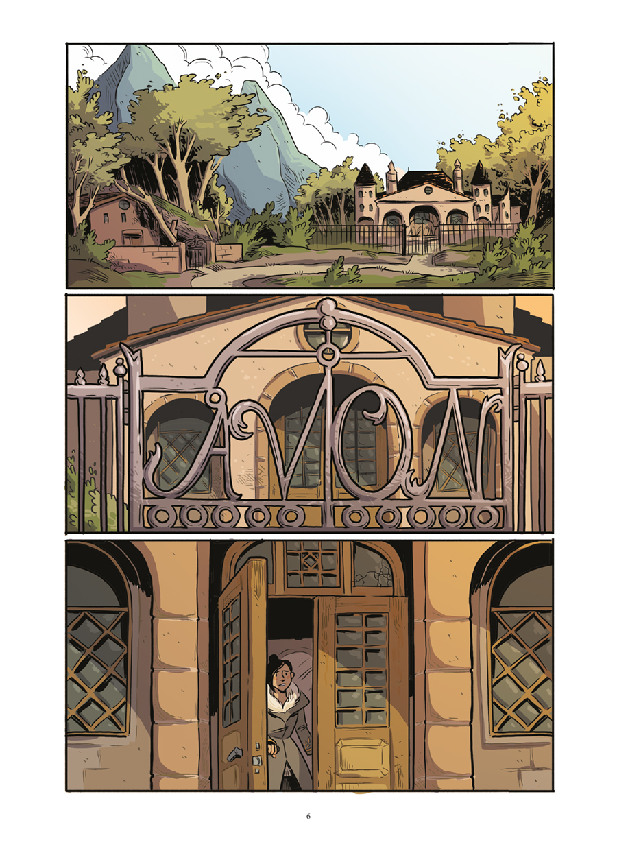 Extrait n°2 de la bd La Révolte des Valtis par Sharon Shinn