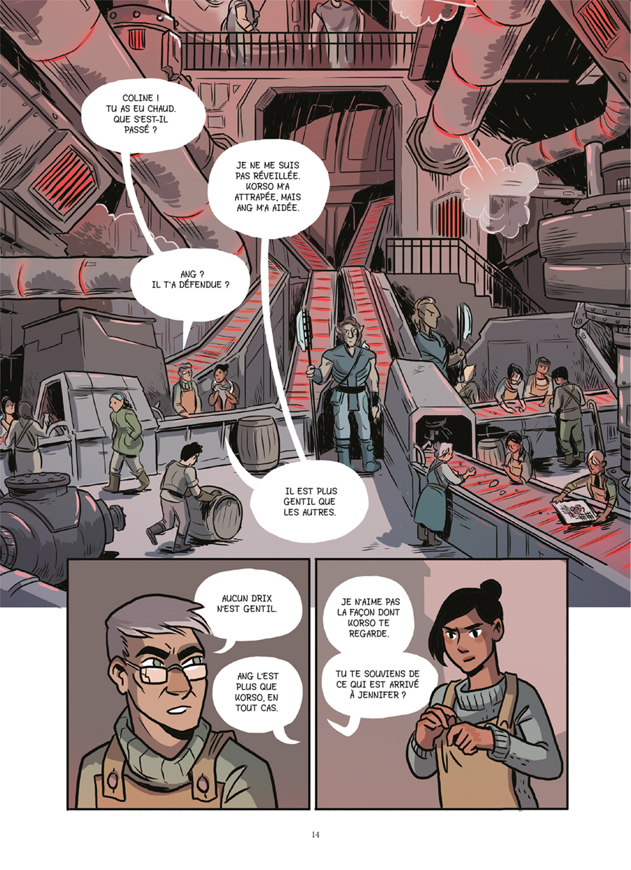 Extrait n°10 de la bd La Révolte des Valtis par Sharon Shinn