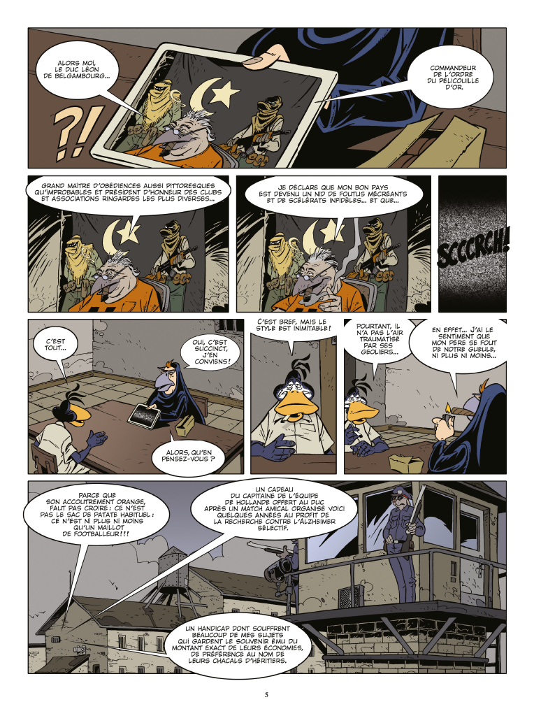Extrait n°3 de la bd tome 25 par Benoît Sokal