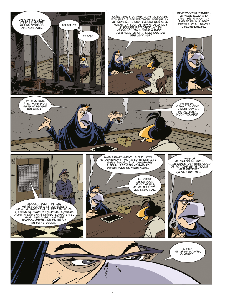 Extrait n°4 de la bd tome 25 par Benoît Sokal