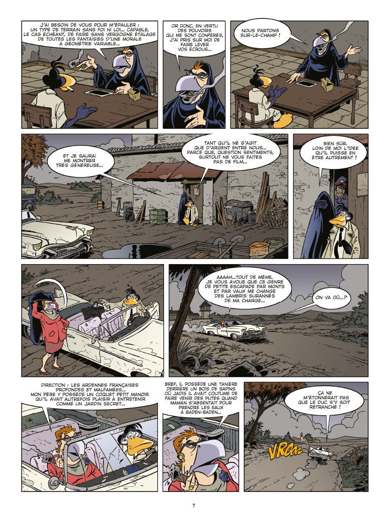 Extrait n°5 de la bd tome 25 par Benoît Sokal