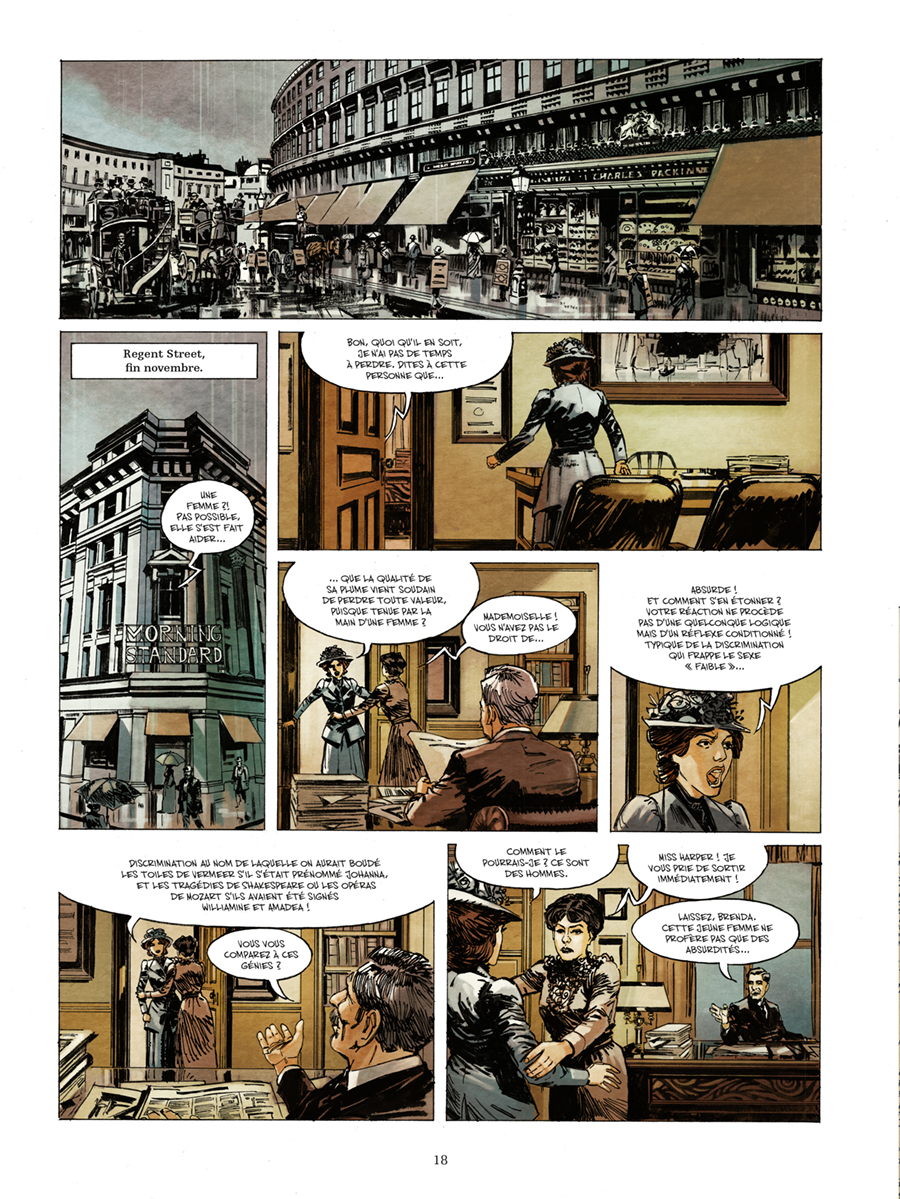 Extrait n°14 de la bd Churchill et moi par Frank Giroud