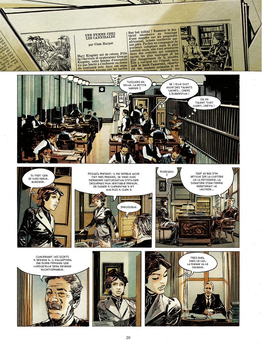 Extrait n°16 de la bd Churchill et moi par Frank Giroud