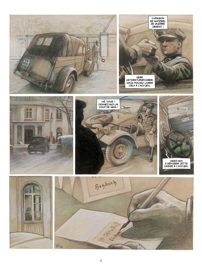 Extrait n°3 de la bd Wannsee par Fabrice Le Hénanff