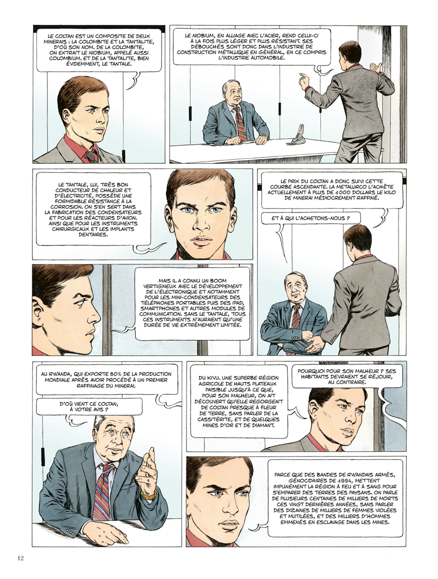 Extrait n°6 de la bd Kivu par Jean Van Hamme