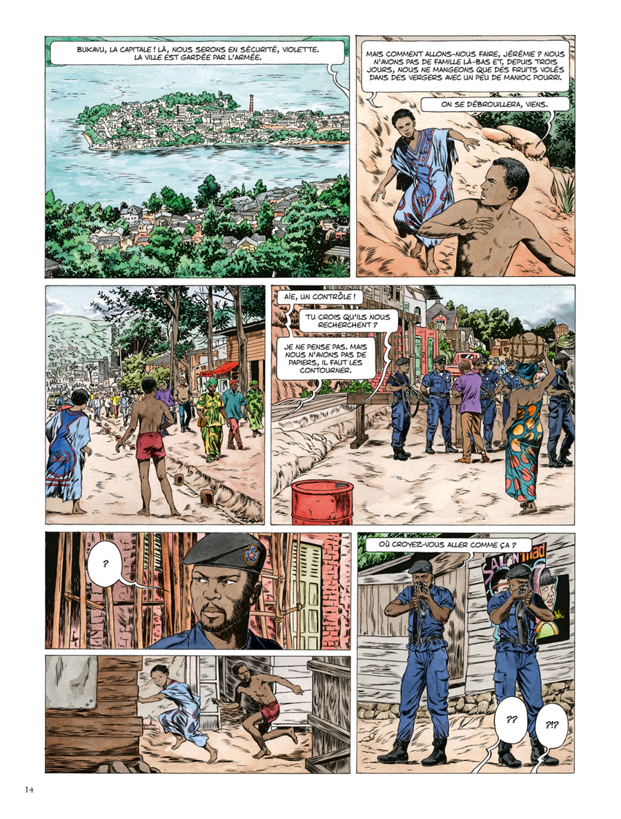 Extrait n°8 de la bd Kivu par Jean Van Hamme