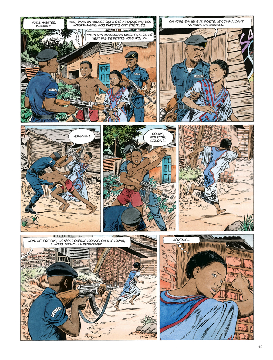 Extrait n°9 de la bd Kivu par Jean Van Hamme