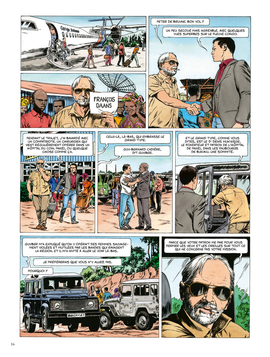 Extrait n°10 de la bd Kivu par Jean Van Hamme